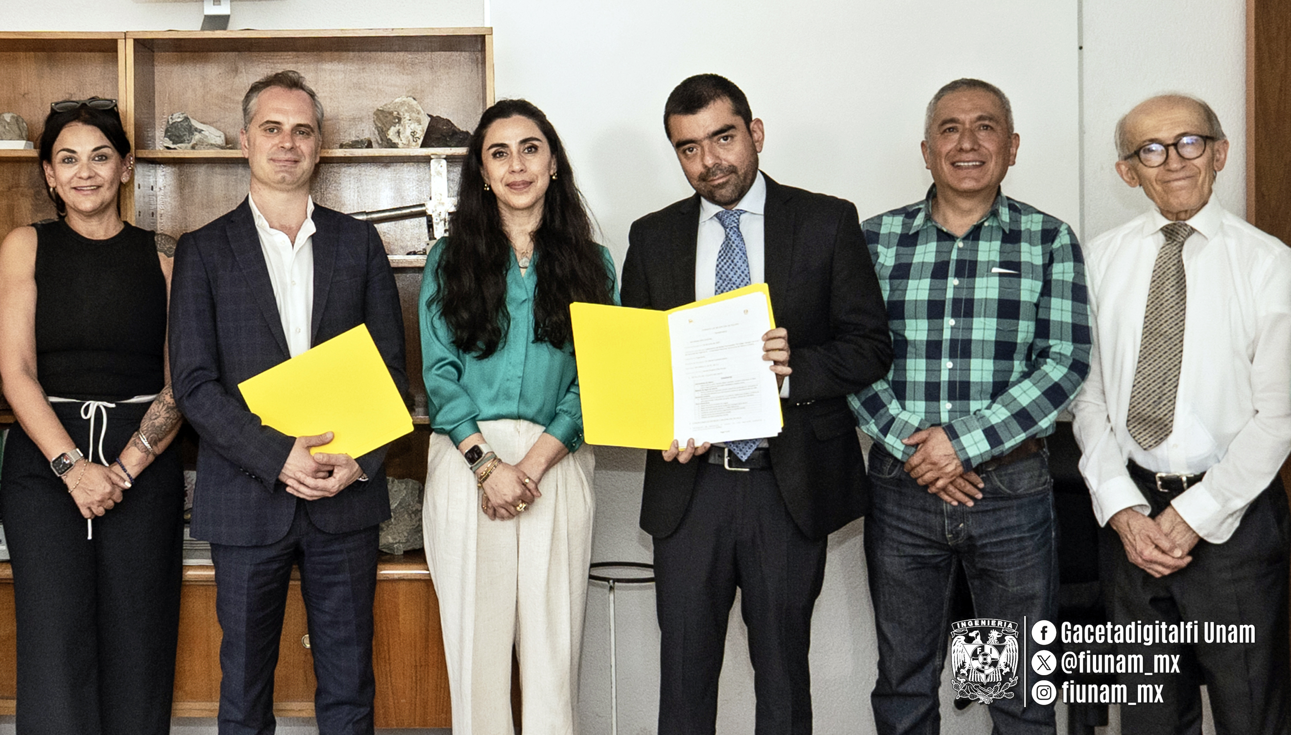 Eni México instaló equipo al Laboratorio de Rocas Fracturadas, compromiso del Programa de Transferencia Tecnológica.