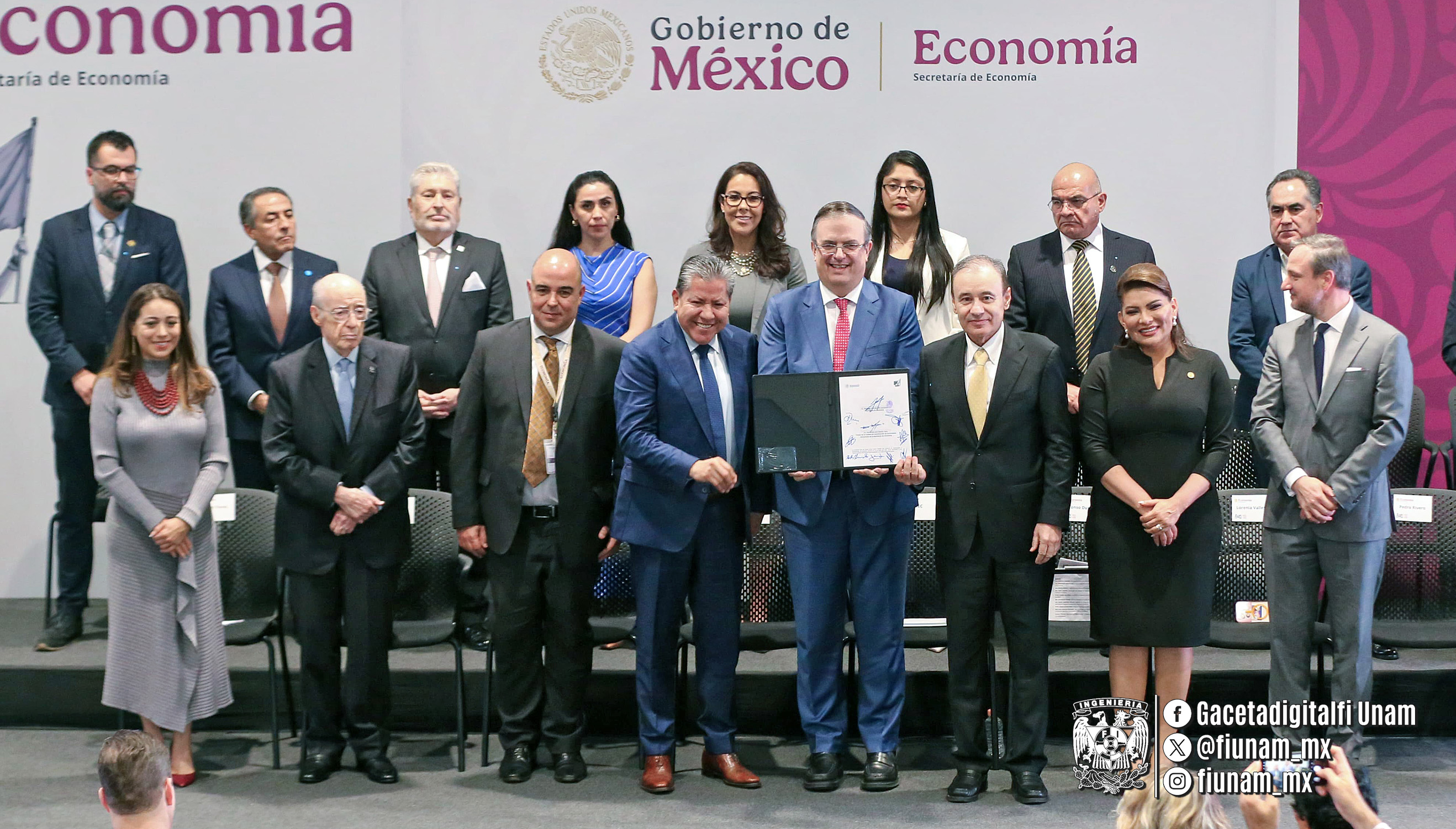 Facultad de Ingeniería participa en acuerdo para impulsar la industria y la formación de talento mexicano.
